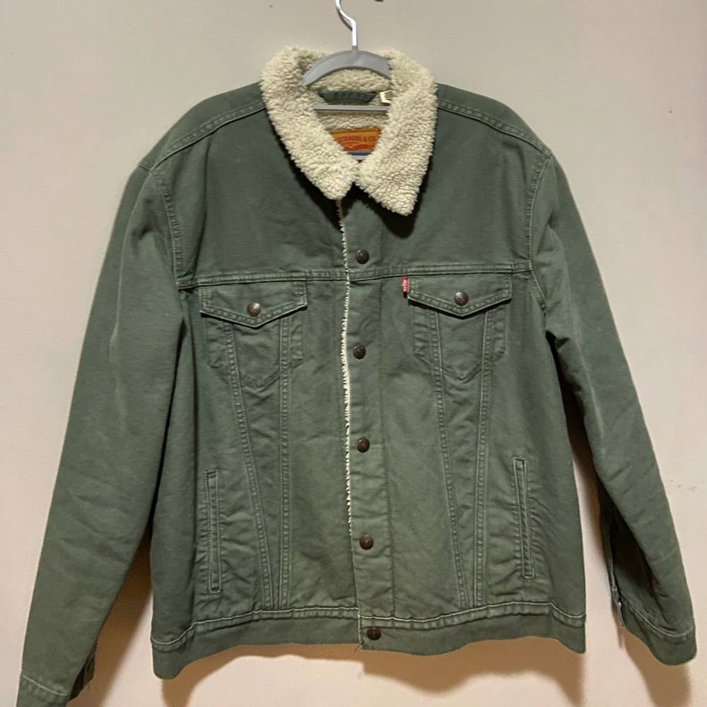 Levis CANVAS SHERPA TRUCKER JACKET
